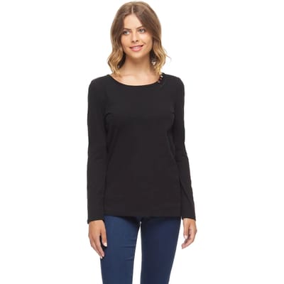T-shirt met lange mouwen voor vrouwen Ragwear Florah Gots