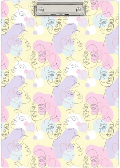 Biurfol A4 Klembord met 'WOMEN' print - Stijlvol en praktisch
