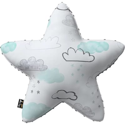 Kussen met minky Yellow Tipi Lucky Star Magic Collection