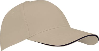New Port Baseballcap Senior - Sandwich - Zand/Marine