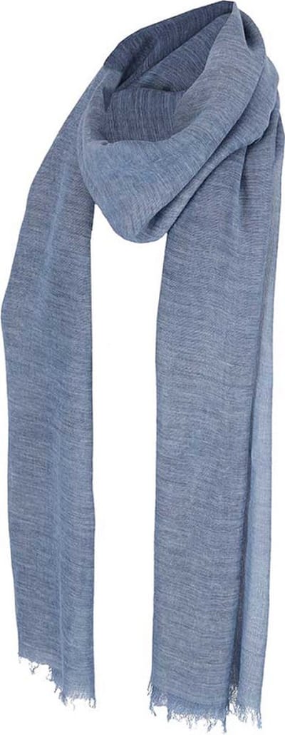 Sarlini Langwerpige Effen Sjaal Denim