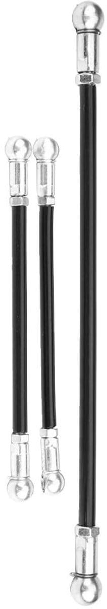 Dailygoody - Gear Link Rods - 3 Stuks Gear Drijfstangen - Betere Prestaties - Geschikt voor 106 en Saxo - Vervangingsonderdelen - Aluminium Kwaliteit