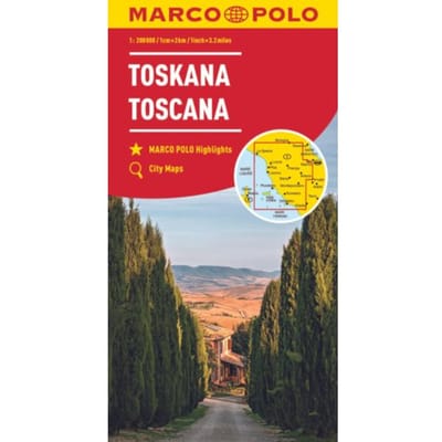 Marco Polo Wegenkaart 07 Toscane - Marco Polo Wegenkaart