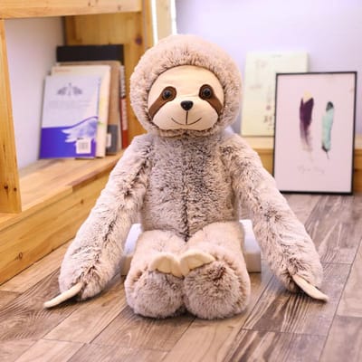 Poupée Sloth Bébé Réaliste 50cm70cm Peluches Poupées Remplies Enfants Jolie Petite Amie Meilleurs Cadeaux de Noël Brinquedos 50cm