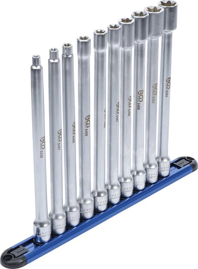 BGS Doppenset E-profiel - XXL - 3/8 - E6-E20 - 10 delig