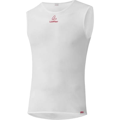 Loeffler Transtex® Light+ Mouwloos T-shirt Wit 48 Man