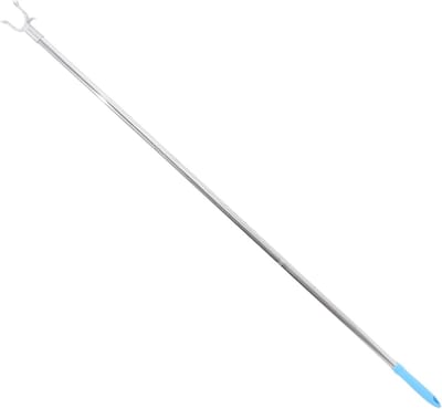 Waslijnstok Lange Kledingstokken - Kledinghanger Hangerstok - Ruimte Besparen - Uitschuifbaar Bereik - 130cm Lengte - Zoals Getoond