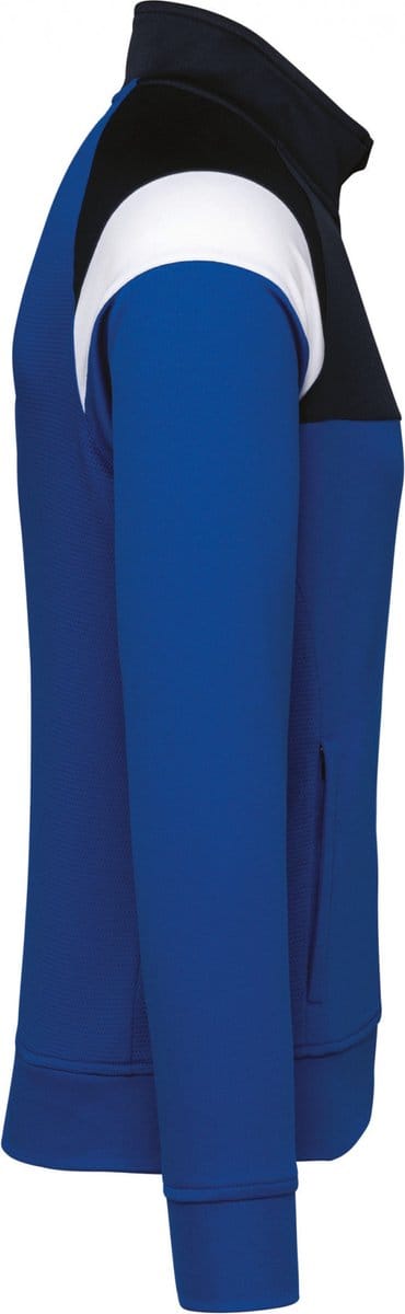 PROACT® Trainingssweater 1/4 rits uniseks PA387 - Dark Royal Blue / Navy - 4XL