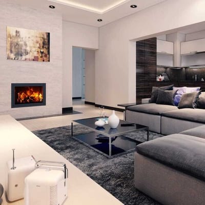 HOFTRONIC - Set van 3 Rome Badkamer inbouwspot Zwart - Lage inbouwdiepte 27mm - Kantelbaar en Dimbaar - 2700K Warm wit 6W 500lm - Grote inbouwspot 83mm - voor buiten, woonkamer, slaapkamer en badkamer - IP44 waterdicht
