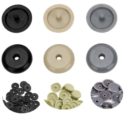 Cosensi- Veiligheidsgordelknop 30 Sets - Auto Veiligheidsgordel Knop - Voorkom Gordel Verschuiven - Plastic Stopknop - Universele Capaciteit - Diameter 16 mm - Veiligheidsgordelstopper