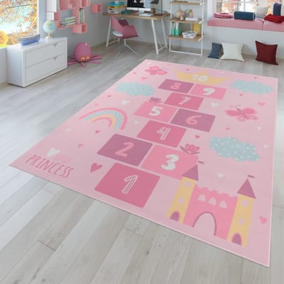 Kinderkamer tapijt tapijt kinderkamer tapijt antislip hart wolk vlinder