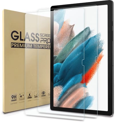 Dailygoods - 2 Stuks Gehard Glas Screenprotector voor Samsung Galaxy Tab A8