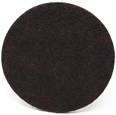 4 stuks zelfklevende viltglijders rond Ø 100 mm - bruin - 5,5 mm dik - premium kwaliteit