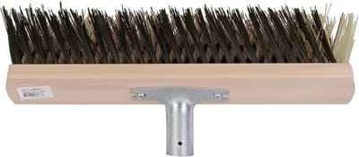 Talen Tools - X-bezem - Binnen - 40 cm - Creme/Zwart - Zonder steel