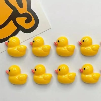 8 Stuks Schattige Cartoon Eenden Koelkastmagneet Po Muurberichtbord Prikbord Decoratie Magnetische Stickers Huisdecoratie Magneet