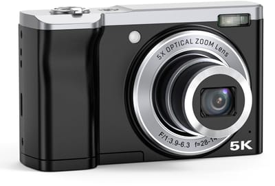 5K digitale camera met 5x optische zoom en anti-shake-stabilisatie