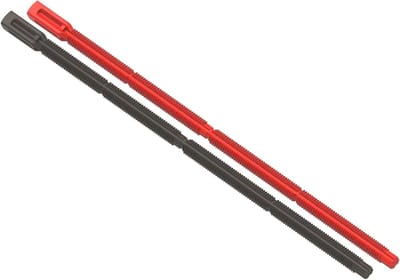 Bedieningsplaat Stangenset - Spoelstang Set - Toilet Onderhoud - Duurzaam ABS Kunststof - Niet gespecificeerd - Blauw en Rood