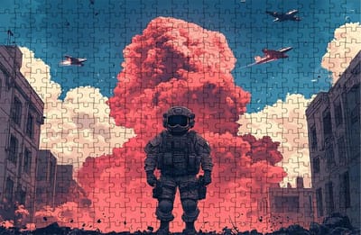 Puzzel 6000 stukjes - Legpuzzel Volwassenen - Ontspannend Tijdverdrijf - Siberisch Hout - 180x105 cm - Vliegtuig 3