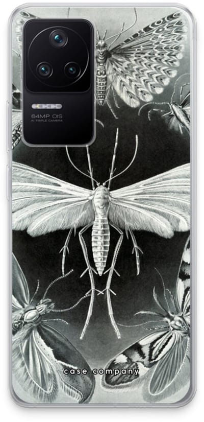 Case Company® - Hoesje geschikt voor Xiaomi Poco F4 hoesje - Haeckel Tineida - Soft Cover Telefoonhoesje - Bescherming aan alle Kanten en Schermrand