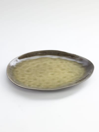 Serax - Pascale Naessens Pure - Ovaal Bord L - Groen - 2 stuks