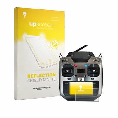 upscreen - Screenprotector voor Robbe Futaba T16IZ Super - Folie Beschermfolie anti glare matte