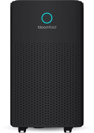 Bloomfold Luchtontvochtiger - 12L per Dag - Woonkamer, Slaapkamer, Kelder & Badkamer - Dehumidifier - Zwart