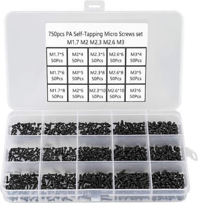 schroeven - zelftappende schroeven-assortimentset,750 stuks