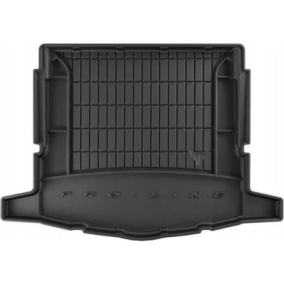 Frogum DryZone - Kofferbakmat - Geschikt voor NISSAN X-Trail T32 III 2013-2017 (5-persoons) - Lage vloer - TPE Rubber - Zwart