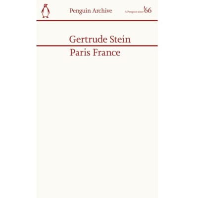 Paris France - Penguin Archive - Gertrude Stein