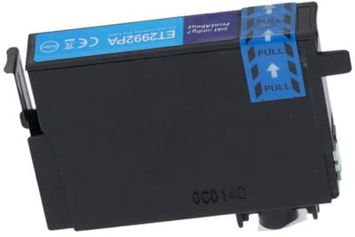 PrintAbout huismerk Inktcartridge 29 (C13T29824012) Cyaan Geschikt voor Epson