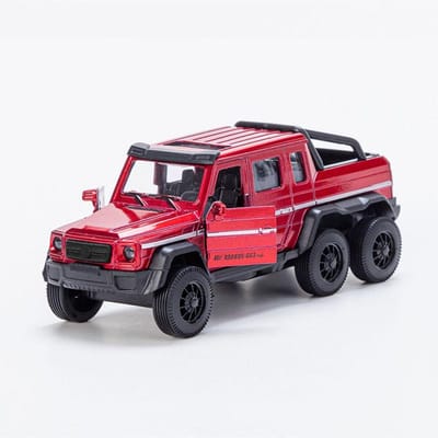 Spuitgietmodel, Legering Pick-up Truck Model, Speelgoed voor Kinderen, Off-Road Voertuig Ornament, Terugstuitende Auto Model, Speelgoed voor Jongens