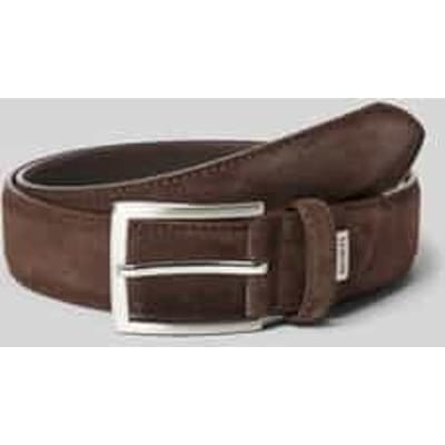 Leren riem met doornsluiting, model 'MONTREAL'