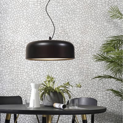 it's about RoMi Hanglamp Marseille - Zwart - Ø49cm - Modern - Hanglampen Eetkamer, Slaapkamer, Woonkamer