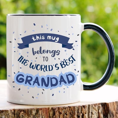 This mug belongs to best GRANDAD mok - Valentijn cadeautje voor hem - Valentijn cadeautje voor haar - Valentijnsdag - Verjaardag cadeau - Cadeau voor man - Cadeau voor vrouw - Grappige cadeaus - Mokken - Vaderdag cadeautje - Moederdag