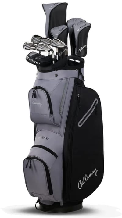 Callaway Reva Black 16-Delige Dames Golfset +1 Inch 2026 | Cartbag (graphite)
