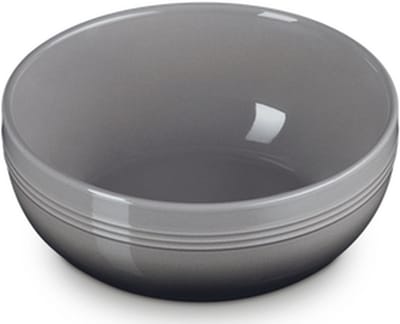 Le Creuset 4 Ontbijtkommen Coupe Flint 16cm