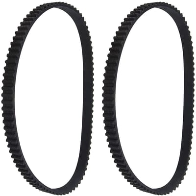 Dailygoods- Aandrijfriem 91 Tanden - Rubber - 3mm Tandhoogte - 6mm Breedte - 273mm Omtrek - Gesloten Lus - Compatibel met VAX Platinum Power ECB1SPV1 - Stofzuigerriem