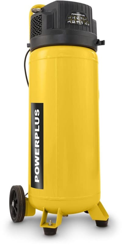 Powerplus - Yellow - POWX17500 - Geborsteld - Compressor - geen olie 1500W 50L
