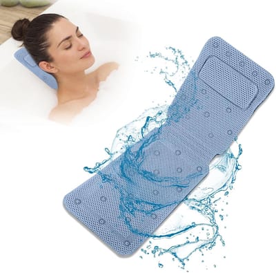 Volledig Lichaam Badkussen met Antislip Zuignappen - Luxe Bad Accessoire voor Ontspanning