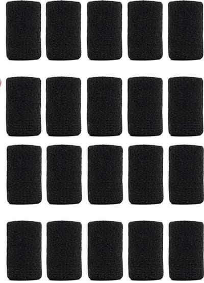 Vingerbeschermers - Verpakking van 20 stuks - Vingerbeschermers - Geschikt voor alle vingers - Vingerbescherming voor sport - Elastisch en ademend nylon - Compressie