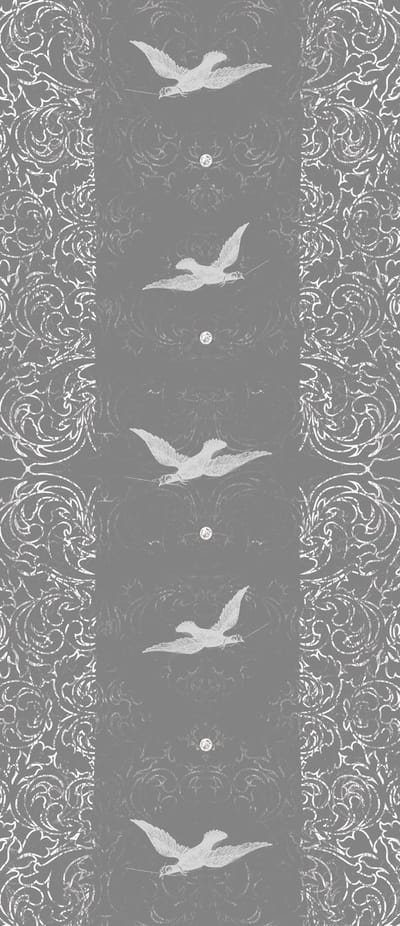 Modern Pattern Birds Photo Wallcovering