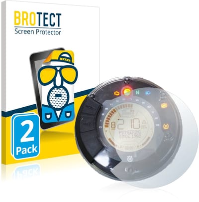 BROTECT - Screenprotector voor Husqvarna Vitpilen 701 Snelheidsmeter - Folie Beschermfolie matte 2 Stuks