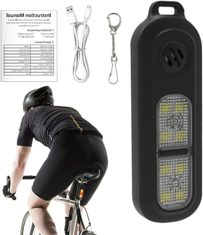 Persoonlijk Alarm - Sleutelhanger Sirene - Veiligheid Onderweg - 130dB Geluid - 8.5x6x2 cm - Zwart
