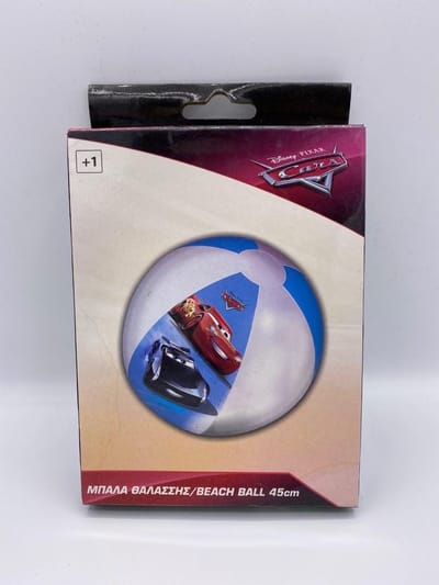 Cars strandbal - Beach Ball - 45CM - Zwembad speelgoed - Voor bij het zwembad!