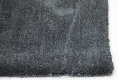 DÉJA Living Vloerkleed 160x230cm - Laagpolig Antraciet Stof - Civar
