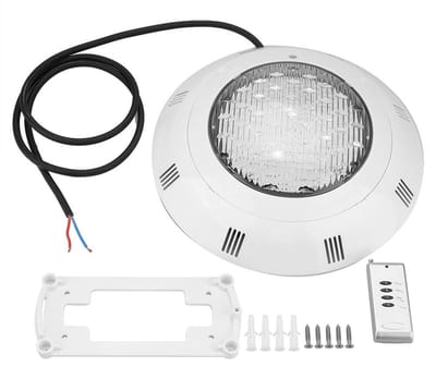 Allecto - Multi Color Bright Pool Light - LED RGB - Waterproof - 12V 24 Watt - Met afstandsbediening - Geschikt voor tuin en zwembad