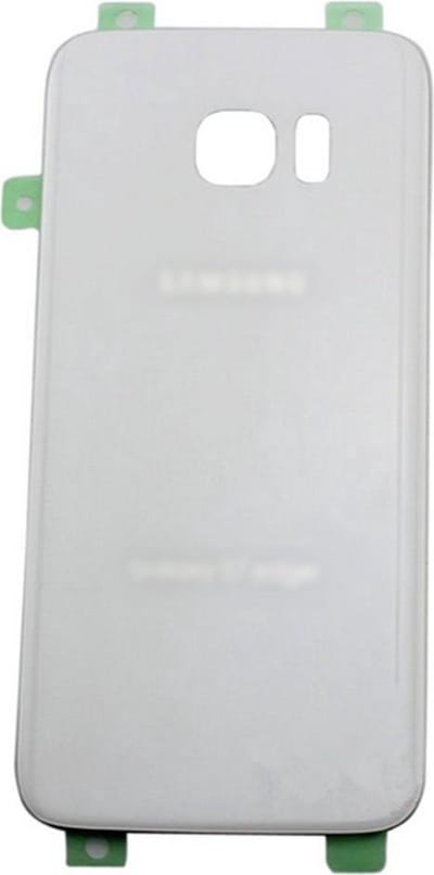Samsung Galaxy S6 Edge Batterij Cover + camera lens cover - Wit  - originele kwaliteit