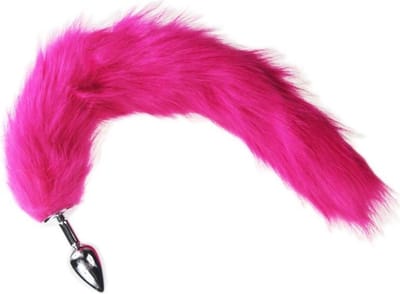 Go Go Gadget - Foxtail - Vossenstaart - Sexspeeltje voor Mannen & Vrouwen - Anale Buttplug - Knalroze