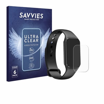 Savvies - Screenprotector voor FeipuQu R1 1.47" - Folie Beschermfolie transparant 6 Stuks