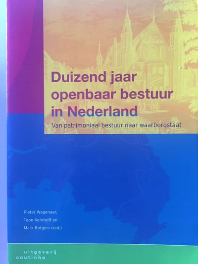 Duizend Jaar Openbaar Bestuur In Nederland - P. Wagenaar
